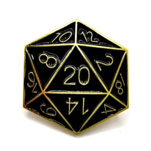 d20 złota